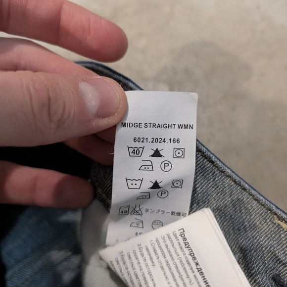 G-Star Raw Midge Straight Low Rise Jeans Womens 26x29.5 - Picture 4 of 9